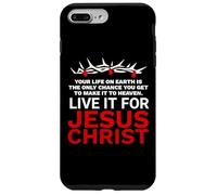 Live Your Life For Jesus Christ The Good News Galatians 2 20 Case for iPhone 7 Plus/8 Plus