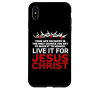 Live Your Life For Jesus Christ The Good News Galatians 2 20 Case for iPhone XS Max