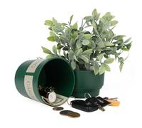 Livebe Flower Pot With Hidden Safe & Secret Compartment,Secret Stash Key Hider,Hide a Key Secret Safe