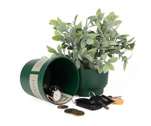 Livebe Flower Pot With Hidden Safe & Secret Compartment,Secret Stash Key Hider,Hide a Key Secret Safe
