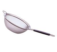 LiveFresh Premium Quality Fine Mesh Stainless Steel Strainer Colander - 19 cm - Sift, Sieve & Strain Quinoa, Rice, Flour, Pasta and More with The Strongest and Most Reliable Large Sieve Available