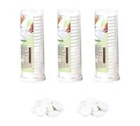 LiveFull Towel Refills for Hot Face Towel Heater Machine, 60 Pcs Disposable Compressed Face Towels for Smart Towel Warmer, 3 Buckets, 20 Pcs Per Bucket