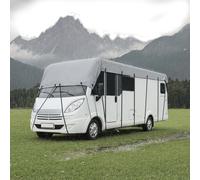 Livego Caravan Cover Heavy Duty 210D Oxford, Waterproof 3000PA Camper Trailer Motorhome Cover, UV & Dust Resistant, Foldable Travel Storage Cover for Class C RV (210D-Sliver, 6.5×3m / 21×10ft)