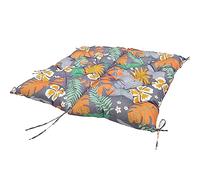 LiveGo Garden Bench Cushion 2/3/4 Seater Soft Outdoor Waterproof Patio Lounger Bench Swing Hammock Pad with Backrest (100 * 100 * 10CM,Flower Pattern)