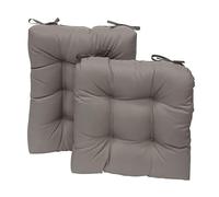 LiveGo Garden Bench Cushion 2/3/4 Seater Soft Outdoor Waterproof Patio Lounger Bench Swing Hammock Pad with Backrest (43 * 43 * 53CM, light gray)