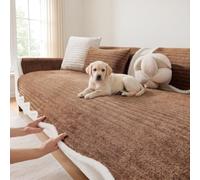 LiveGo Non-Slip Dog Sofa Cover, Washable Milk Velvet Sofa Protector