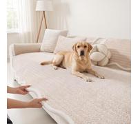 LiveGo Non-Slip Dog Sofa Cover, Washable Milk Velvet Sofa Protector