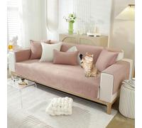 LiveGo Soft Chenille Sofa Cover 1/2/3/4 Seater, Non-Slip Thick Couch Cover for Dogs, Water-Resistant Furniture Protector, Pet-Friendly, All-Season Sofa Slipcover for Living Room, Dog Bed Protector