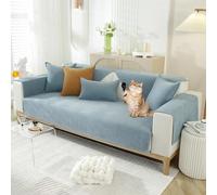 LiveGo Soft Chenille Sofa Cover 1/2/3/4 Seater, Non-Slip Thick Couch Cover for Dogs, Water-Resistant Furniture Protector, Pet-Friendly, All-Season Sofa Slipcover for Living Room, Dog Bed Protector