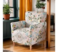 LiveGo Stretch Banquet Armchair Slipcover, Knit Chair Covers with Arms, Non-Slip Waterproof Chair Slipcover for Living Room, Office, Reception, and Pet-Friendly Furniture Protector (Color D)