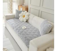 LiveGo Thick Sofa Covers Washable, Pet Couch Cover for Sofa, Washable Dog Couch Protector for Large Dogs, Soft & Fuzzy Non-Slip Sofa Cover for 2, 3, 4 Seater, Furniture Protector for Living Room