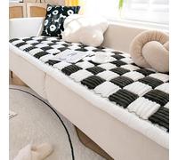 LiveGo Thick Sofa Covers Washable, Pet Couch Cover for Sofa, Washable Dog Couch Protector for Large Dogs, Soft & Fuzzy Non-Slip Sofa Cover for 2, 3, 4 Seater, Furniture Protector for Living Room