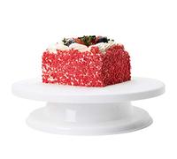 LIVEGREEN Cake Turntable Stand -11 Inch Rotating Cake Stand Professional Rotating Icing Turntable