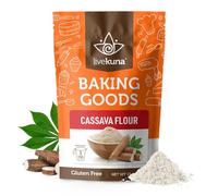 LiveKuna - Cassava Flour, Cassava Root Baking Flour, Gluten-free Flour, Alternative to All Purpose Flour, Spelt Flour, Great for Baking Vegan Bread and Casava Flour Tortillas