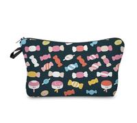 Livel lhood Candy Makeup Bag Cute Small Organizer Zipper Pouch Candy Cosmetic Bag Halloween Present for Women Friends