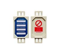 LIVELIFEBETTER® Harness Inspection Mini Tag and Insert - Durable Polypropylene (PP) Tags - Pack of 20 Holders and 40 Inserts