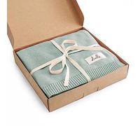 Livella Baby Blanket 100% Organic Cotton, Super Soft and Breathable Knitted Premium Baby Blanket, Ideal for Soft Baby Skin, Material Certified Oeko-TEX Standard 100 and GOTS