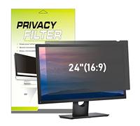 Lively Life 24 inch Computer Privacy Screen Filter for 16:9 Widescreen Display, Monitor Screen Privacy Filter, Anti Spy Anti-Glare Blue Light Blocking Screen Protector Film (24",16:9)