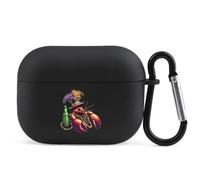 Lively Lobster Celebration Compatible with Airpod Pro Case TPU Scratch-Resistant Drop-Proof Protective Cover with Keychain