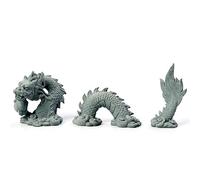 livelyfish Aquarium Dragon Statue Sandstone Ornaments Asian Fish Tank Decor for Freshwater Saltwater Tank Landscape Garden Decorations