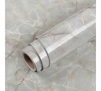 Livelynine Green Marble Countertop Contact Paper Waterproof Peel and Stick Countertops Kitchen Wallpaper Marble Vinyl Wrap Kitchen Counter Top Covers Self Adhesive Covering Desk Table 40CMx2M