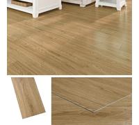 Livelynine Peel and Stick Floor Tiles Bathroom Self Adhesive Floor Planks Vinyl Flooring Wooden Effect 90x15CM Stick on Floor Tiles for Kitchen Lino Flooring Self Adhesive Floor Tiles Hallway, 18 Pack