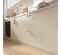 Livelynine Peel and Stick Wallpaper Neutral Beige Wall Paper Self Adhesive for Bedroom Bathroom Waterproof Beige Cream Vinyl Wrap for Furniture Kitchen Cupboard Drawers Table Contact Paper 40CMx5M