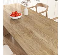 Livelynine Wood Vinyl Wrap for Kitchen Cupboards Bathroom Cabinets 40CMx5M Worktop Vinyl Covering Natural Oak Contact Paper Self Adhesive for Furniture Peel and Stick Wallpaper Living Room Hallway
