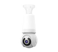 Livelyto Bulb Camera, Livelyto Light Bulb Security Camera, 360° Live WiFi Wireless Night Vision, Two-Way Audio, Smart Detection Cameras for Home Security Porch Light (1PC)