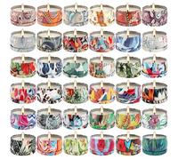 LIVEN 36 Pack Scented Candles Gifts Set Soy Wax Travel Tin Jar Candles，Aromatherapy Candles for Home 2.5 OZ Scented Candles for Christmas, Birthday, Thanksgiving, Mother's Day