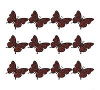 Liven Up Your Walls with Decorative Butterflies Pack of Twelve Unique Designs (PJD4012ZC)