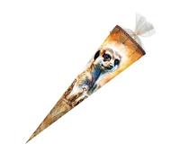 Livepac-Office School Cone/Sugar Cone / 85 cm / Square / Meerkat