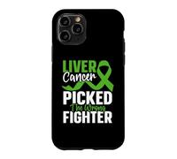 Liver Cancer Picked The Wrong Fighter Liver Cancer Awareness Case for iPhone 11 Pro