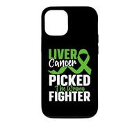 Liver Cancer Picked The Wrong Fighter Liver Cancer Awareness Case for iPhone 12/12 Pro