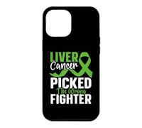 Liver Cancer Picked The Wrong Fighter Liver Cancer Awareness Case for iPhone 12 Pro Max