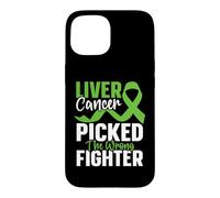 Liver Cancer Picked The Wrong Fighter Liver Cancer Awareness Case for iPhone 15