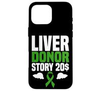 Liver Donor Story 20$ Bold Statement Case for iPhone 16 Pro Max