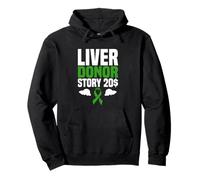 Liver Donor Story 20$ Bold Statement Pullover Hoodie