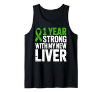 Liver Transplant Recipient Anniversary Surgery Survivor Tank Top