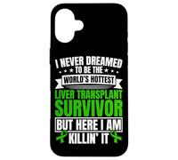 Liver Transplant Survivor Liver Recipient Recovery Case for iPhone 16 Plus