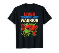 Liver Transplant Warrior Cool Mens Surgery Recovery T-Shirt