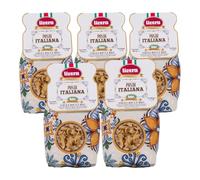 LIVERA - Gigli Ricci BIO organic durum wheat semolina pasta, Organic, bronze drawn, slow drying, Italian, artisanal processing, pack of 3 x 500g