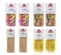 LIVERA-SAMPLING KIT mixed Italian pasta pack, slow drying, flavoured pasta pack 6 x 0.500 g 2 x 0.250 g