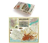 Liverpool 1785-1903 - Fold up Map that includes Charles Eyes detailed Plan of the Township of Liverpool 1785, Cole and Ropers Plan of 1807, Bartholomew's Plan of 1903 and A Birds Eye View of Liverpool 1866.: (Liverpool Historic Maps Collection)