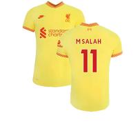 Liverpool 2021/22 Third Shirt Mohamed Salah 11 in Yellow | Size: Small Liverpool Yellow S