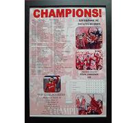 Liverpool 2025 Premier League champions - framed print