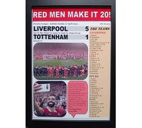 Liverpool 5 Spurs 1 | 2025 Premier League | Liverpool champions | Framed Print Poster Gift