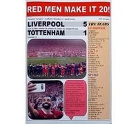 Liverpool 5 Spurs 1 | 2025 Premier League | Liverpool champions | Souvenir Print Poster Gift