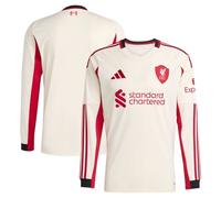 Liverpool adidas Football Away Shirt Jersey Men's 2025-26 White