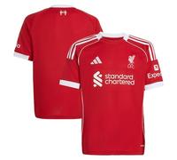 Adidas Liverpool Fc 25/26 Home Junior Short Sleeve T-shirt Red 15-16 Years Boys,Girls